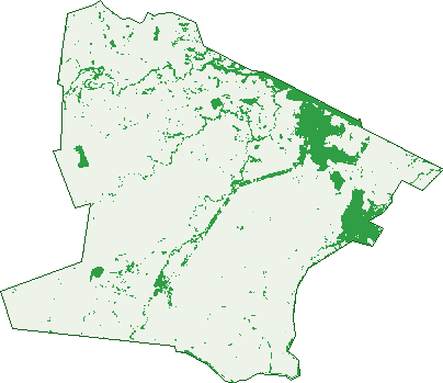 Where the trees are in Highland Plains