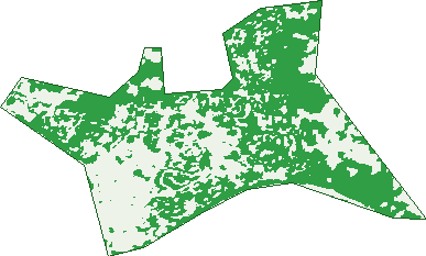 Where the trees are in Garran