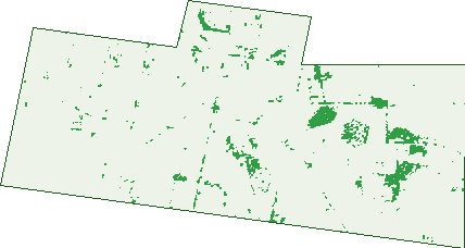 Where the trees are in Major Plains