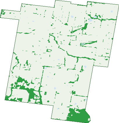 Where the trees are in Yeo