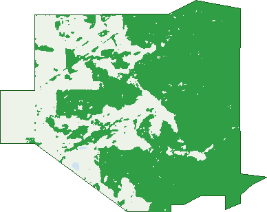 Where the trees are in Mount Bruno