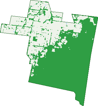 Where the trees are in Trentham East