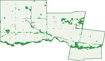 Where the trees are in Cosgrove South