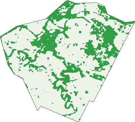 Where the trees are in Dawesley