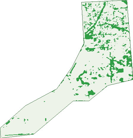 Where the trees are in Hackham