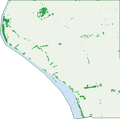 Where the trees are in Pompoota