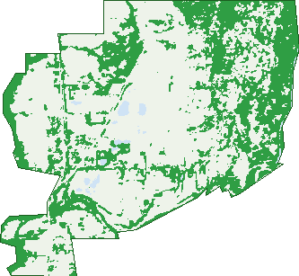 Where the trees are in Upper Swan