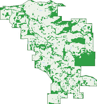 Where the trees are in Ferguson