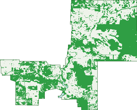 Where the trees are in Bindoon