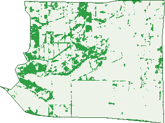 Where the trees are in Oldbury