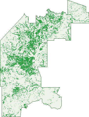 Where the trees are in Gregory