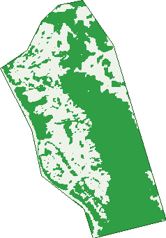 Where the trees are in Isaacs