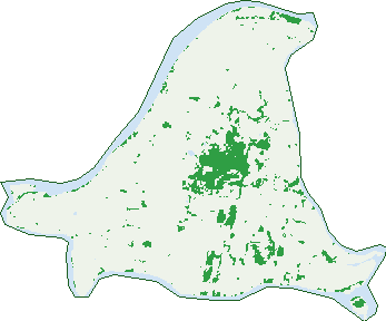 Where the trees are in Oxley Island