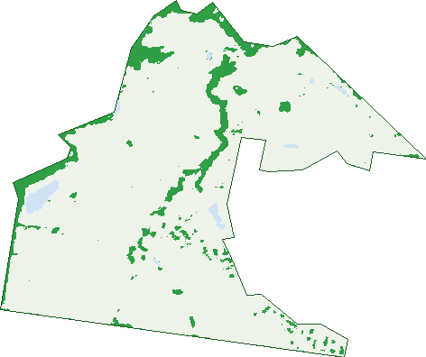 Where the trees are in Melonba