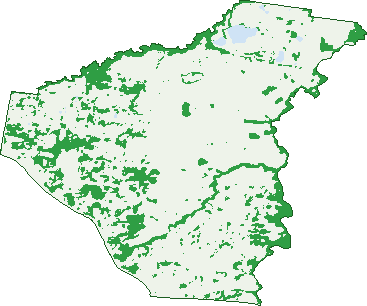 Where the trees are in Bradfield