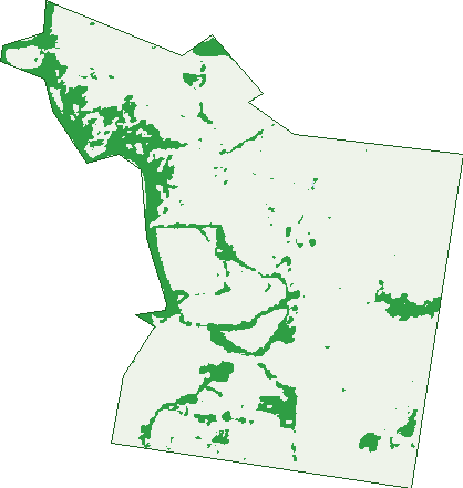 Where the trees are in Danderoo