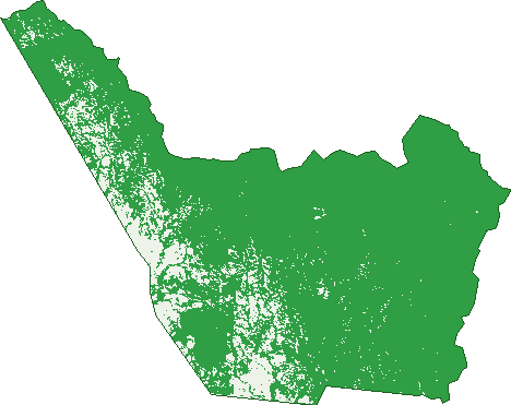 Where the trees are in Mount Britton