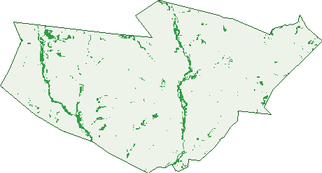 Where the trees are in Khosh Bulduk